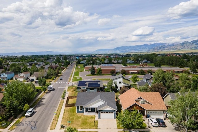 894 Rogers, Bozeman, MT 59718 - aerial perspective of suburban area featuring a mountainous background
