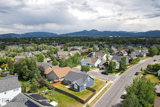 894 Rogers, Bozeman, MT 59718 - aerial view of residential area featuring mountains