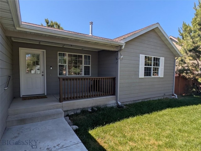 477 W River Rock, Belgrade, MT 59714 - entrance to property with a yard and a porch