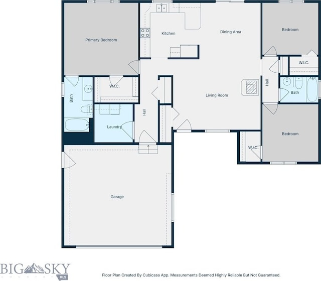 477 W River Rock, Belgrade, MT 59714 - view of property floor plan