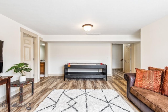 3609 Fieldstone W, Bozeman, MT 59715 - living area with wood finished floors