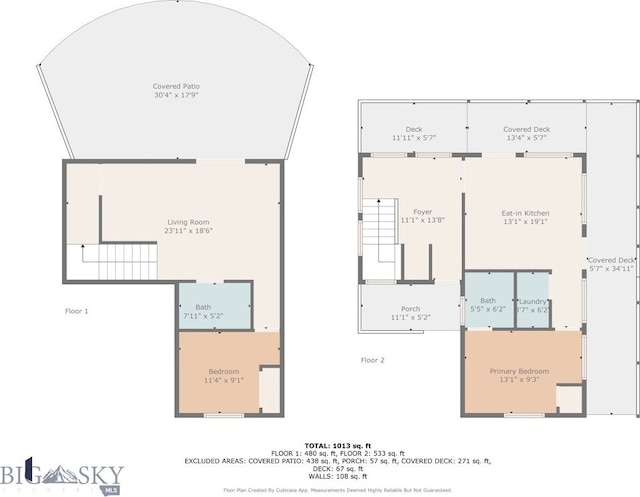 209 W Madison St, Virginia City, MT 59755 - view of floor plan / room layout
