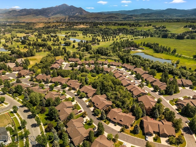 3300 E Graf Unit 26, Bozeman, MT 59715 - aerial overview of property's location featuring a water and mountain view and nearby suburban area
