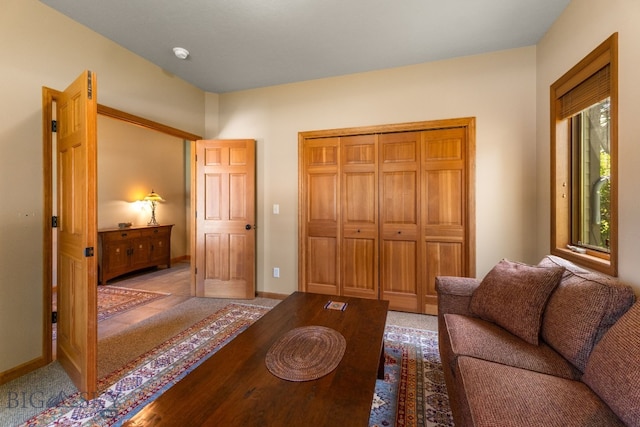 3300 E Graf Unit 26, Bozeman, MT 59715 - carpeted living area with baseboards