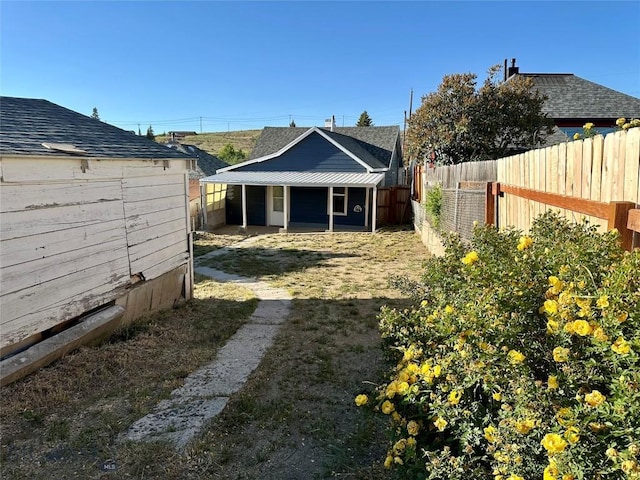 110 E Center St, Butte, MT 59701 - view of fenced backyard