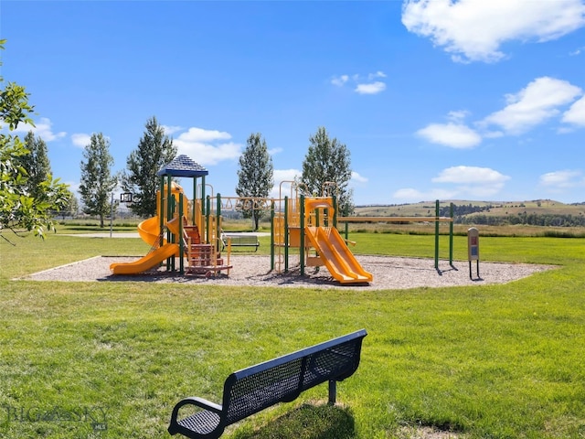 34 W Katina Ct, Bozeman, MT 59718 - community jungle gym with a yard