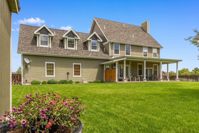 34 W Katina Ct, Bozeman, MT 59718 - back of property with a chimney and roof with shingles