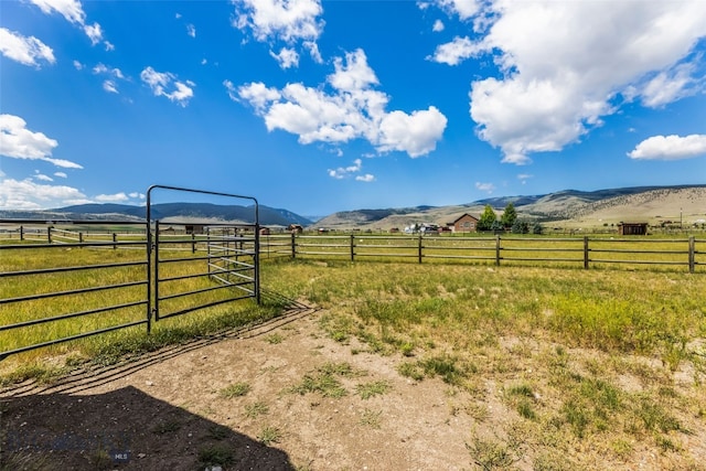 30 Hayfield Loop Trl, Ennis, MT 59729 - view of yard featuring a view of countryside and a mountain view