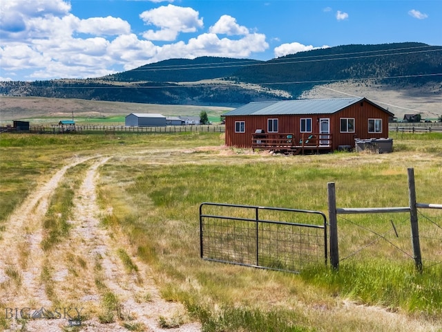 30 Hayfield Loop Trl, Ennis, MT 59729 - mountain view featuring rural landscape