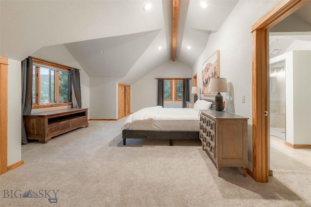 8 Ringneck Dr, Big Sky, MT 59716 - bedroom with light colored carpet and recessed lighting