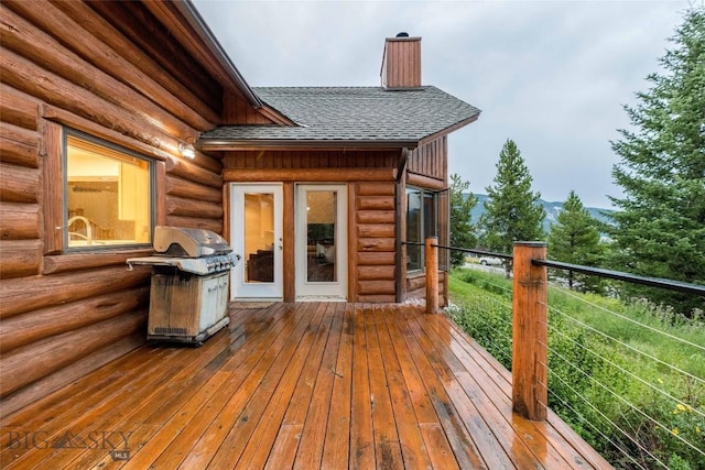 8 Ringneck Dr, Big Sky, MT 59716 - deck featuring a grill