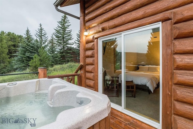 8 Ringneck Dr, Big Sky, MT 59716 - view of deck