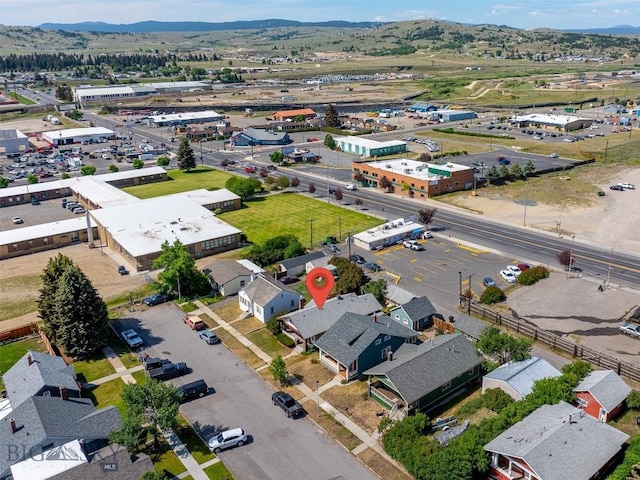 1039 Placer St, Butte, MT 59701 - drone / aerial view of a mountain backdrop