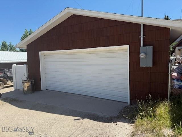 706 Locust St, Anaconda, MT 59711 - view of detached garage