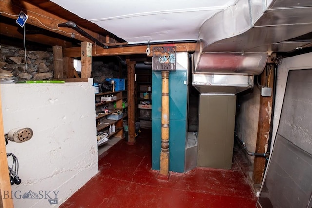 706 Locust St, Anaconda, MT 59711 - view of unfinished below grade area