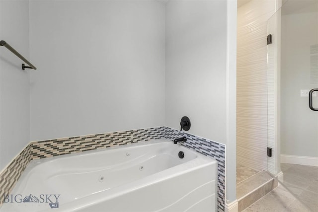 2757 Marlyn Ct Unit 1, Bozeman, MT 59718 - full bath with a whirlpool tub and a shower stall