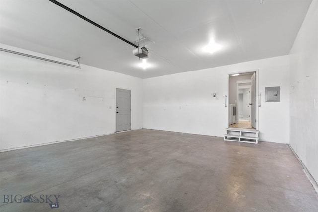2757 Marlyn Ct Unit 1, Bozeman, MT 59718 - garage with a garage door opener and electric panel