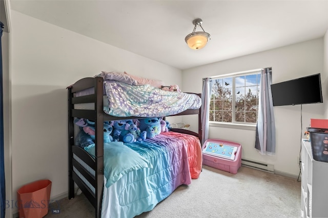 1110 Biehl Unit C, Belgrade, MT 59714 - carpeted bedroom featuring baseboard heating