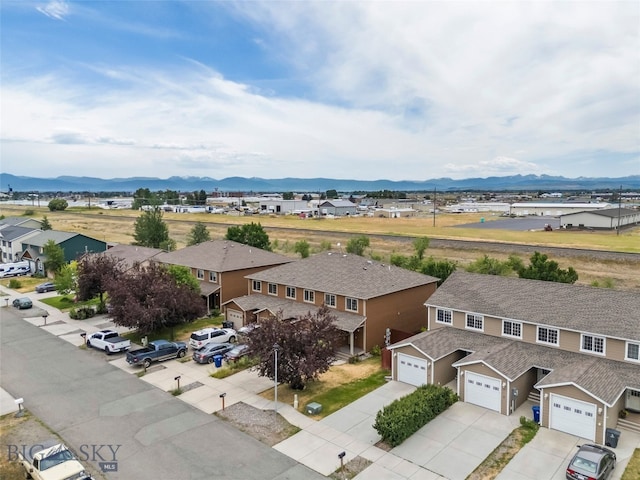 1110 Biehl Unit C, Belgrade, MT 59714 - aerial perspective of suburban area featuring a mountainous background