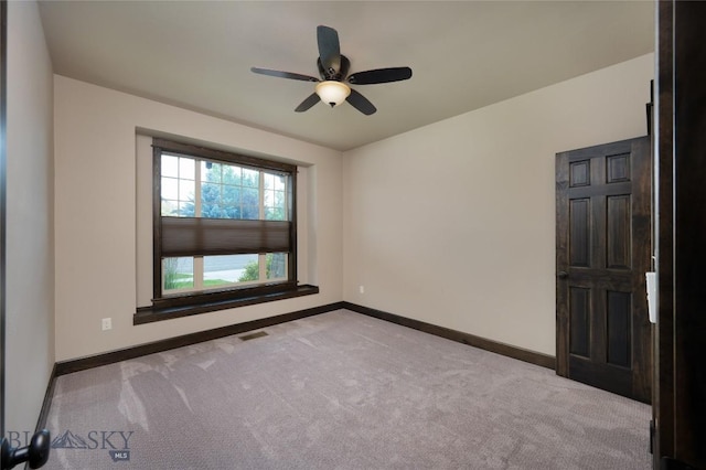 5479 Annie St, Bozeman, MT 59718 - carpeted empty room featuring baseboards and ceiling fan