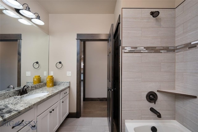 5479 Annie St, Bozeman, MT 59718 - bathroom featuring vanity and tub / shower combination