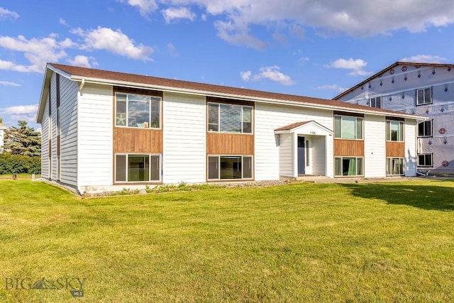 1714 S 19th Ave, Bozeman, MT 59718 - rear view of property with a yard