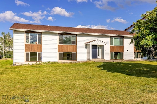 1714 S 19th Ave, Bozeman, MT 59718 - rear view of house featuring a yard