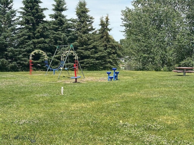 45 Chestnut Grove Ave, Bozeman, MT 59718 - view of play area with a lawn