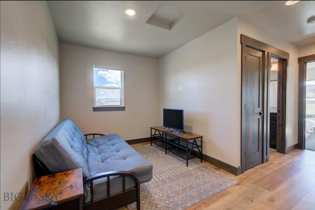 421 Otis Ave, Ennis, MT 59729 - living area with light wood-style floors and baseboards