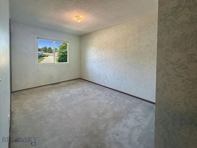 1716 S Rouse, Bozeman, MT 59715 - empty room with carpet floors and a textured ceiling