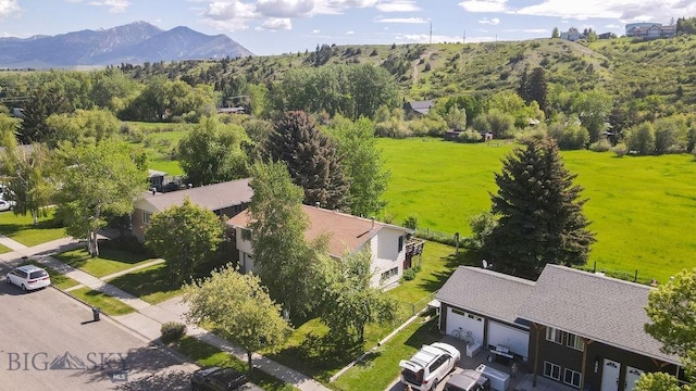 1716 S Rouse, Bozeman, MT 59715 - aerial view of a mountainous background