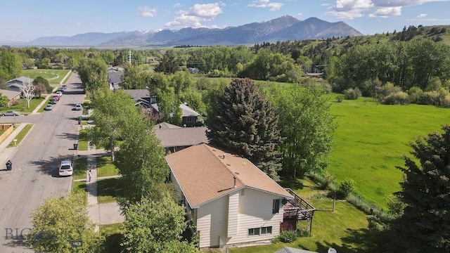 1716 S Rouse, Bozeman, MT 59715 - drone / aerial view of a mountain backdrop