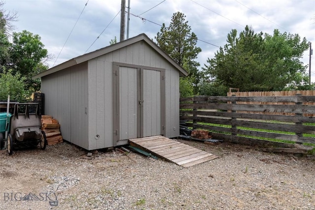 201 W 8th Ave, Big Timber, MT 59011 - view of shed