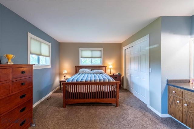 201 W 8th Ave, Big Timber, MT 59011 - carpeted bedroom with a closet and baseboards