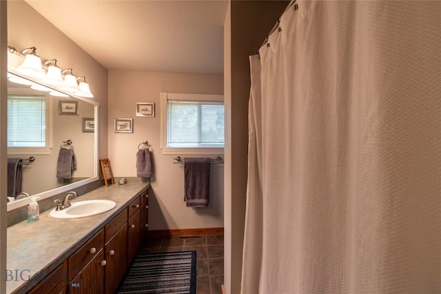 201 W 8th Ave, Big Timber, MT 59011 - full bath with tile patterned flooring and vanity