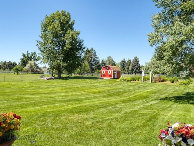 353 Sacajawea Peak Dr, Bozeman, MT 59718 - view of yard featuring an outdoor structure and a barn