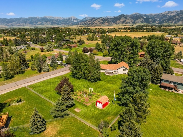 353 Sacajawea Peak Dr, Bozeman, MT 59718 - aerial view of a mountain backdrop