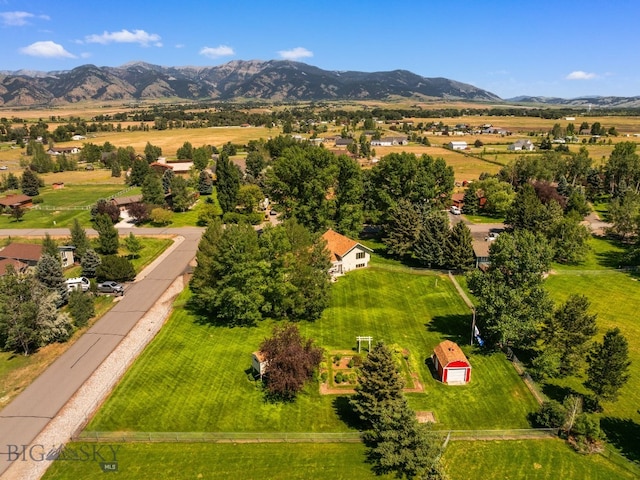 353 Sacajawea Peak Dr, Bozeman, MT 59718 - overview of rural landscape with a mountainous background