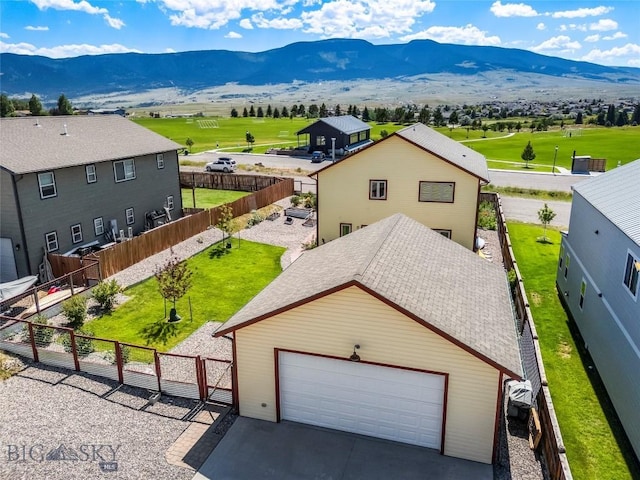 818 N 13th St, Livingston, MT 59047 - view of subject property with mountains