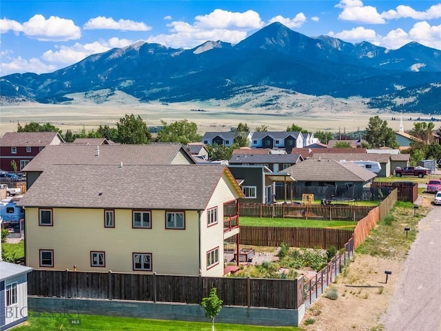 818 N 13th St, Livingston, MT 59047 - mountain view with nearby suburban area