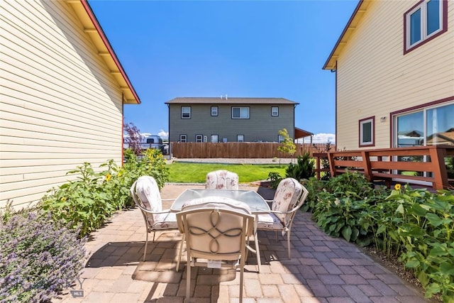 818 N 13th St, Livingston, MT 59047 - view of patio / terrace with outdoor dining area