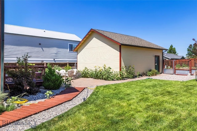 818 N 13th St, Livingston, MT 59047 - view of home's exterior with a patio