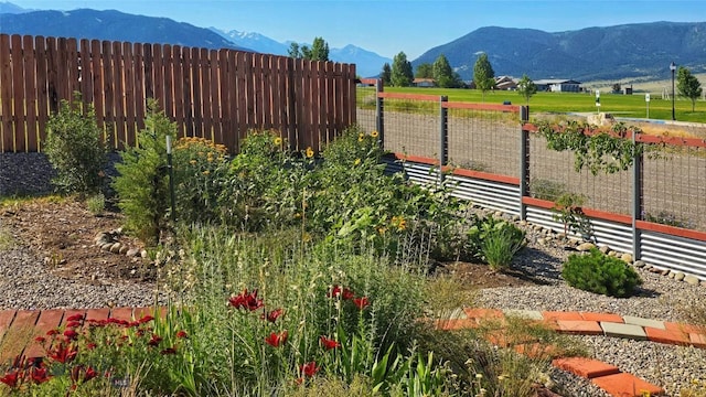 818 N 13th St, Livingston, MT 59047 - view of yard with a mountain view