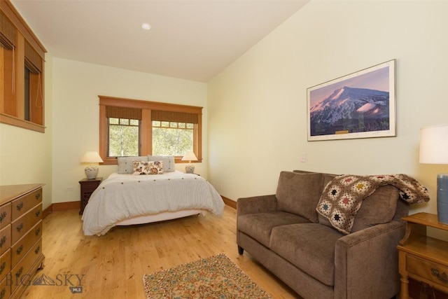 526 Chief Joseph, Big Sky, MT 59716 - bedroom with light wood finished floors and recessed lighting