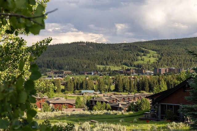 526 Chief Joseph, Big Sky, MT 59716 - view of mountain background with a heavily wooded area