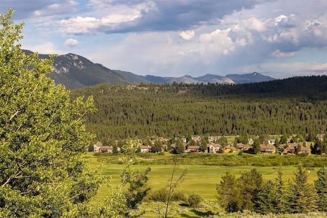 526 Chief Joseph, Big Sky, MT 59716 - mountain view with a heavily wooded area