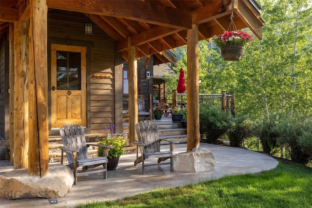 526 Chief Joseph, Big Sky, MT 59716 - view of patio