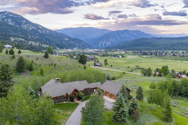 526 Chief Joseph, Big Sky, MT 59716 - mountain view featuring rural landscape