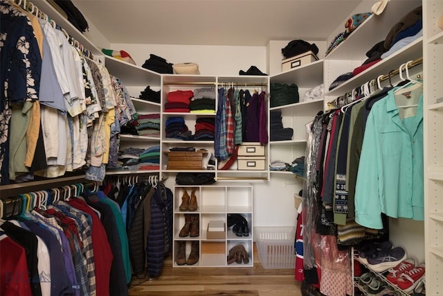 526 Chief Joseph, Big Sky, MT 59716 - walk in closet with wood finished floors