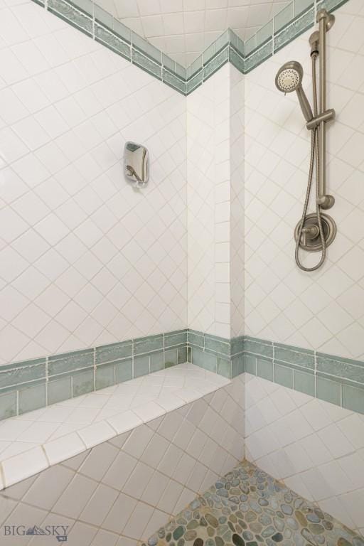 526 Chief Joseph, Big Sky, MT 59716 - bathroom featuring a tile shower